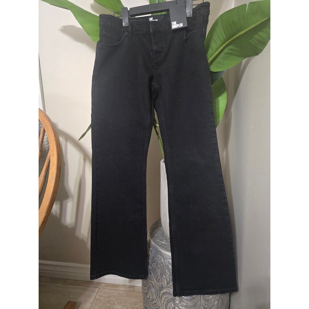 NwT The Kooples women's button fly low rise jeans size 28